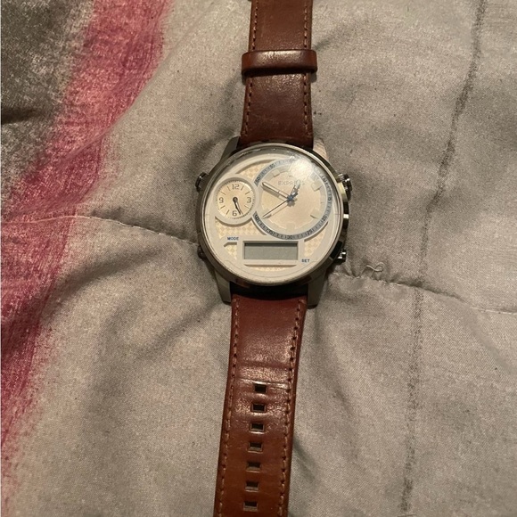 Express Watch Leather Brown